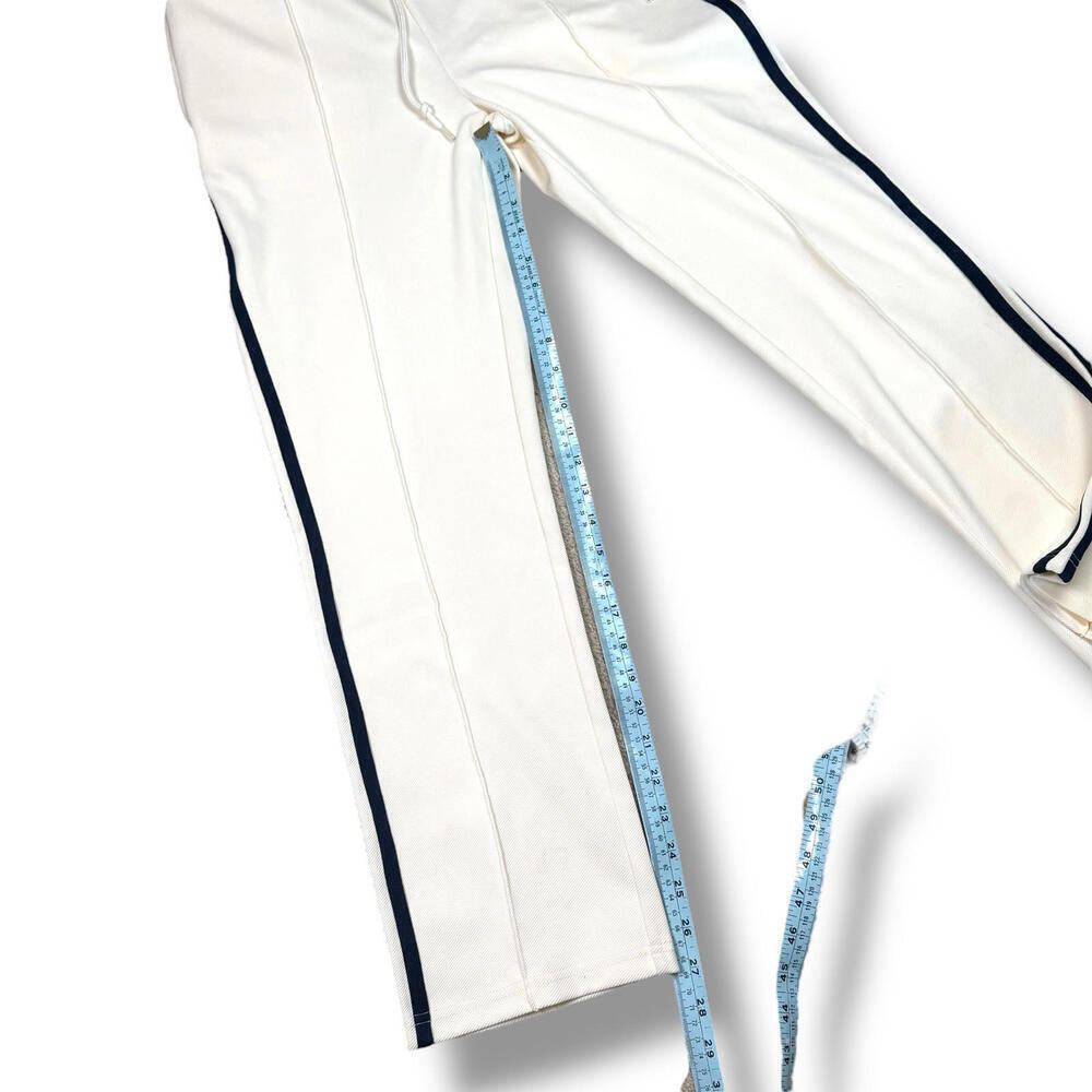Russell Athletic Track Pants White Sz Small Side Stripe Retro Sportswear Jogger - Picture 10 of 11